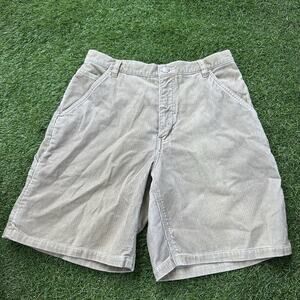 Vtg 90s The Limited Shorts Women's 6‎ High Rise Carpenter Corduroy Cotton Jorts